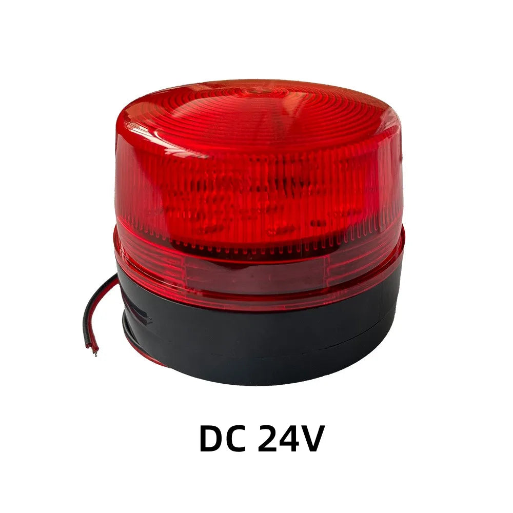 Red LED Warning Strobe Light