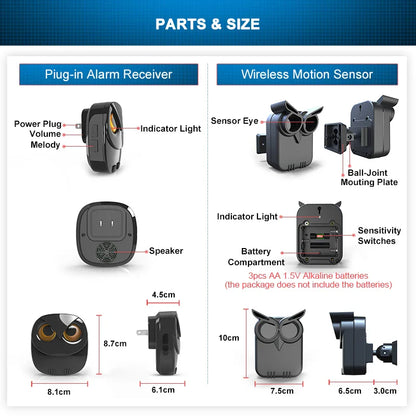 Wireless Driveway Security Alarm