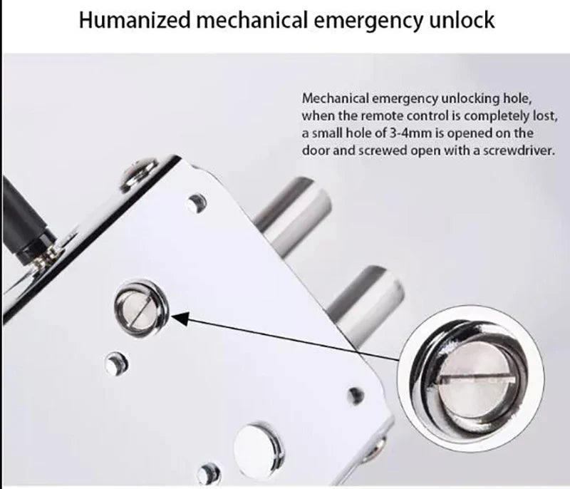 Wireless keyless lock