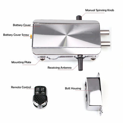 Wireless keyless lock