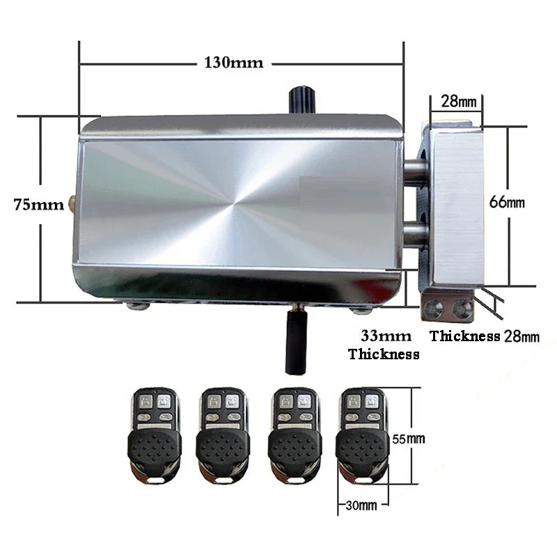 Wireless keyless lock