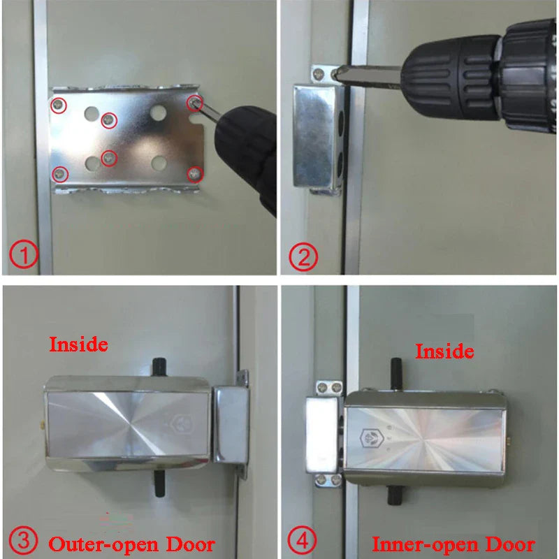 Wireless keyless lock