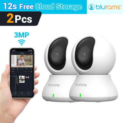 Blurams Baby Monitor Camera 2K HD