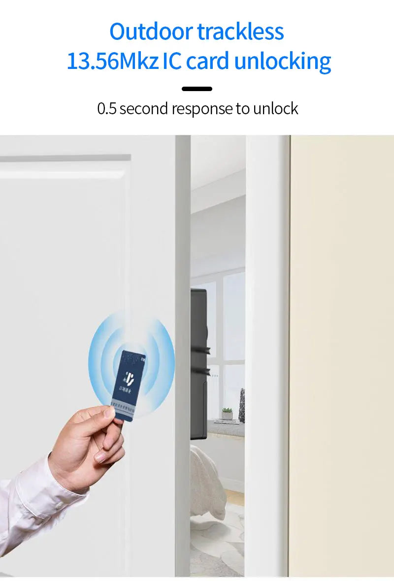 No-Drilling Smart Bluetooth Lock
