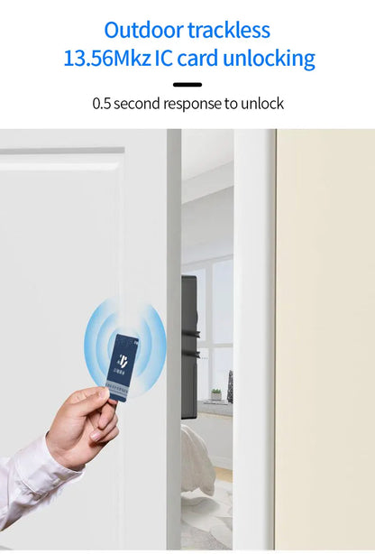 No-Drilling Smart Bluetooth Lock