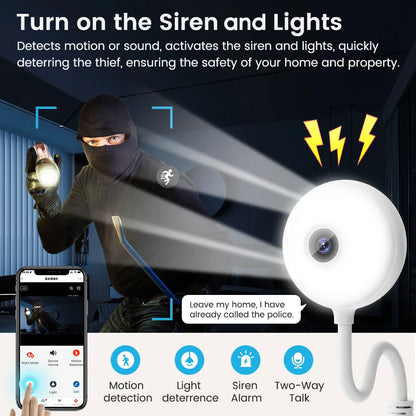 Indoor USB Light Bulb WiFi Camera