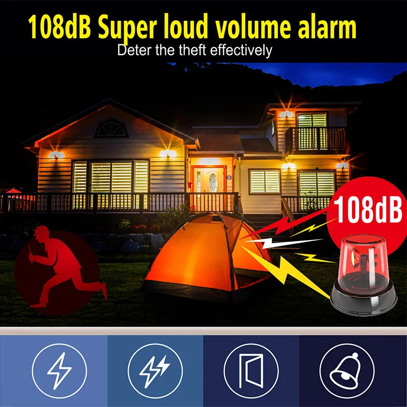 Door & Window Wireless Burglar Alarm