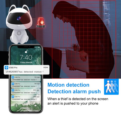 HD Smart Cat WiFi Camera