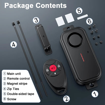 Door & Window Alarm with LED Light