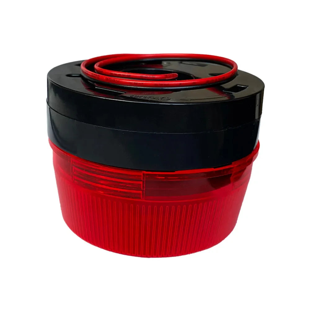 Red LED Warning Strobe Light