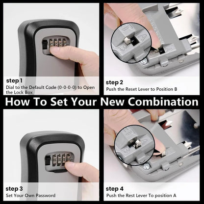 Wall Mount Key Lock Box