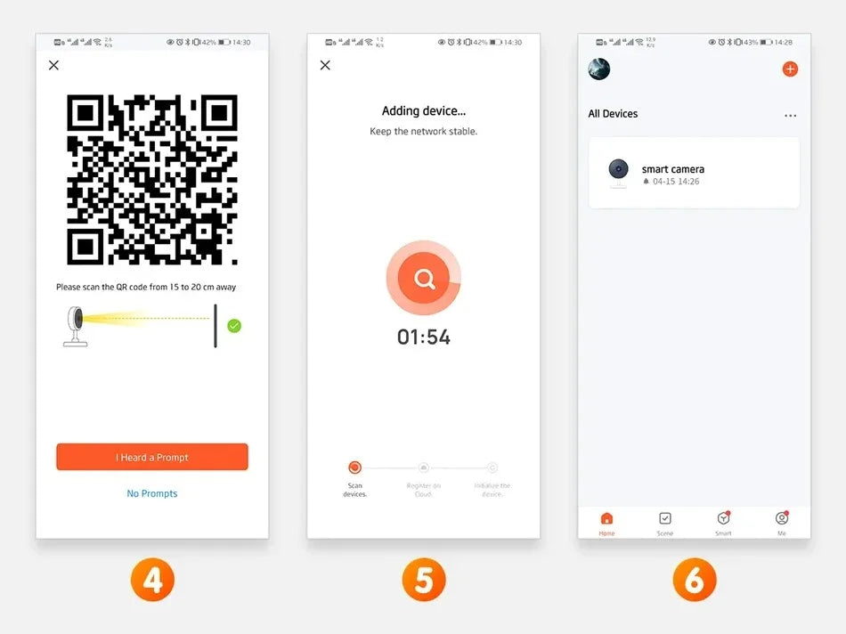 Indoor USB Light Bulb WiFi Camera
