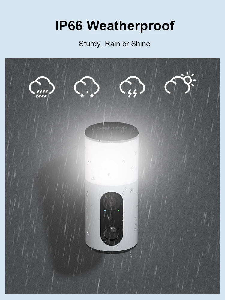 Solar Floodlight WiFi Camera HD Night Vision