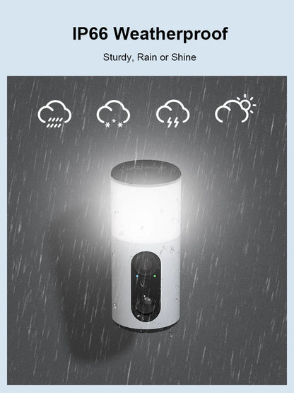Solar Floodlight WiFi Camera HD Night Vision