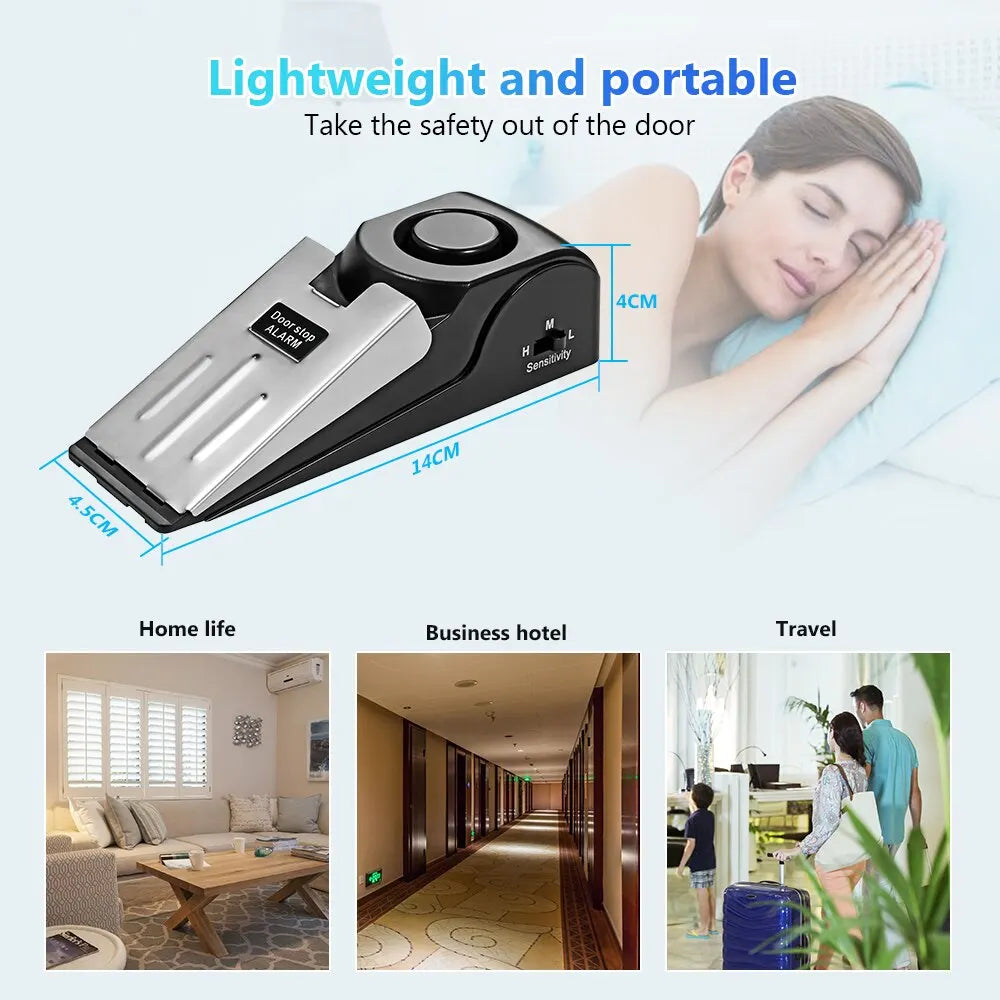 Wireless Door Stop Alarm System