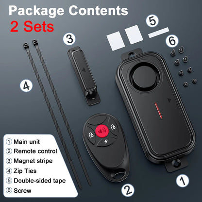 Door & Window Alarm with LED Light