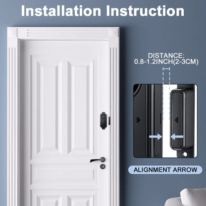 Door & Window Alarm with LED Light