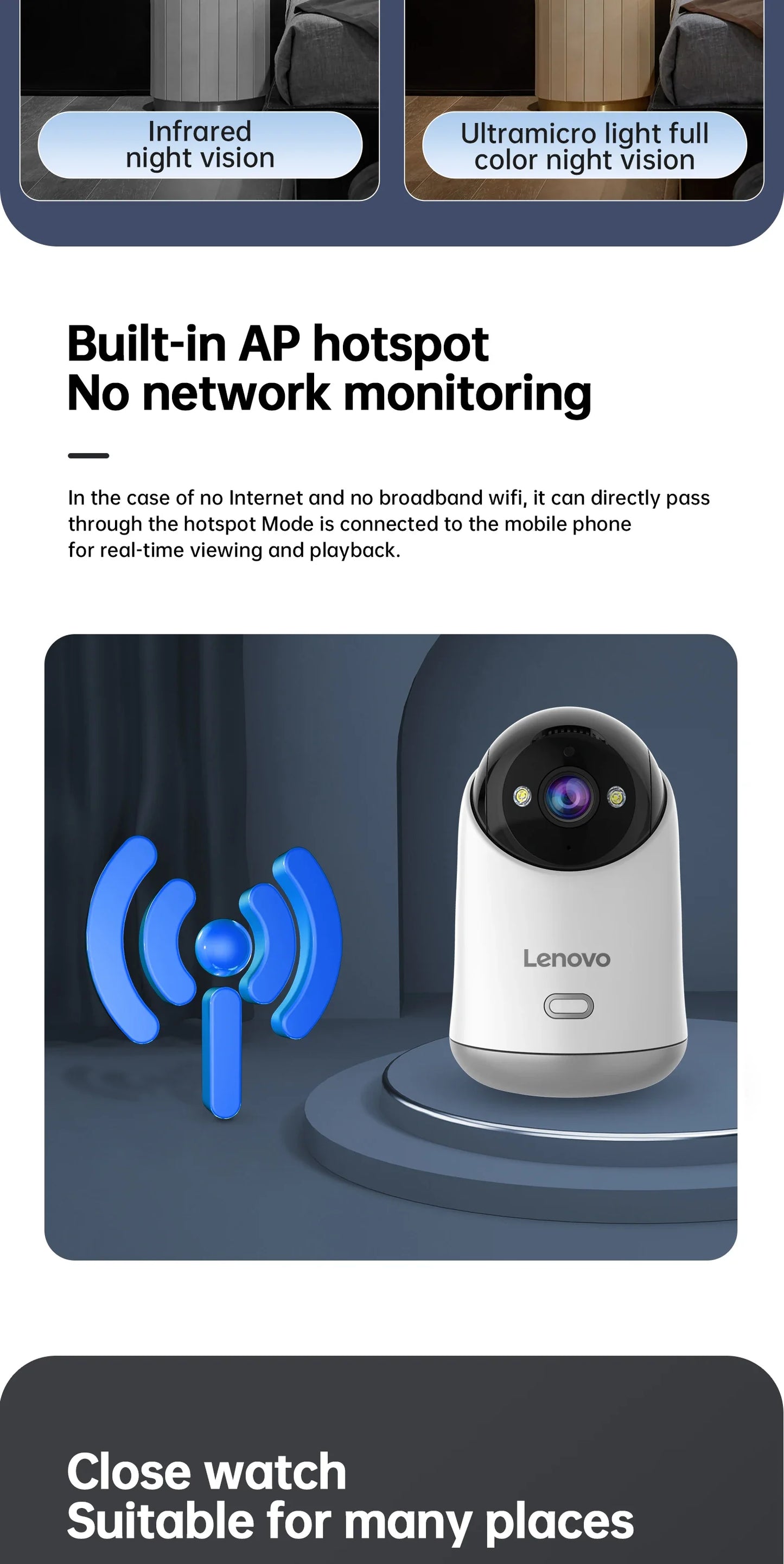 5MP WiFi Indoor Smart Camera