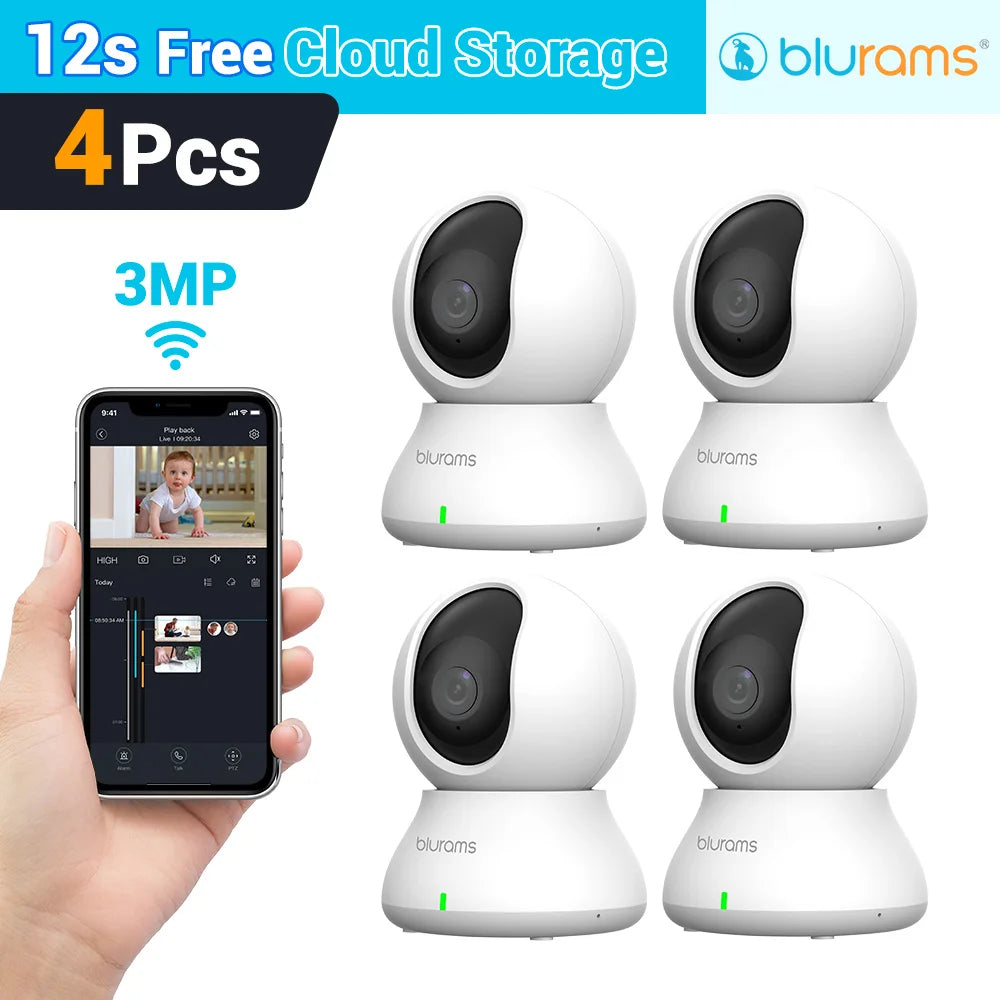 Blurams Baby Monitor Camera 2K HD