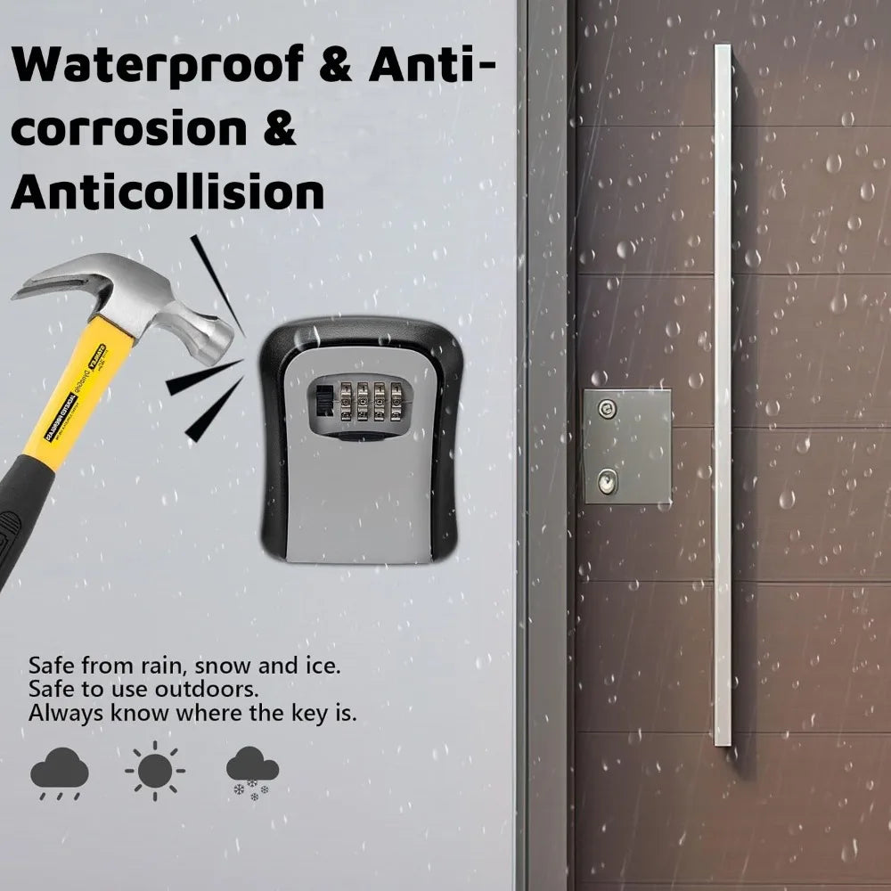 Wall Mount Key Lock Box