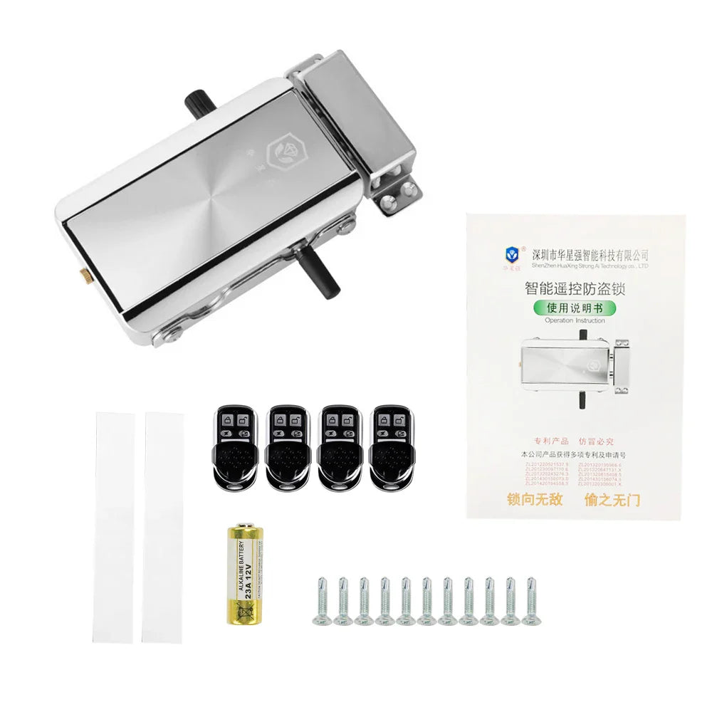 Wireless keyless lock