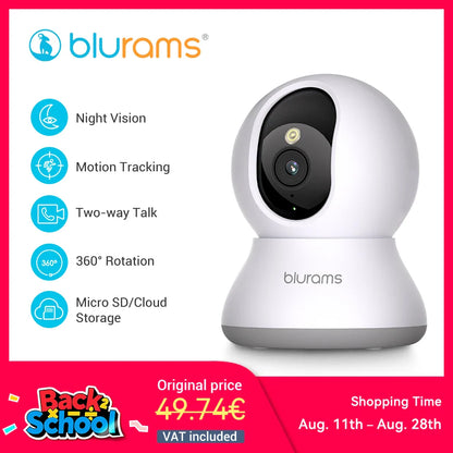 Blurams Baby Monitor Camera 2K HD