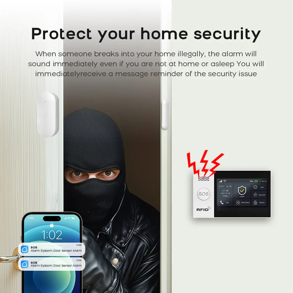 Smart Life Home Alarm Security System Kit