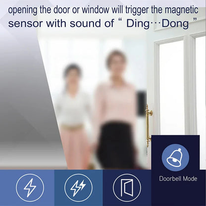 Door & Window Wireless Burglar Alarm