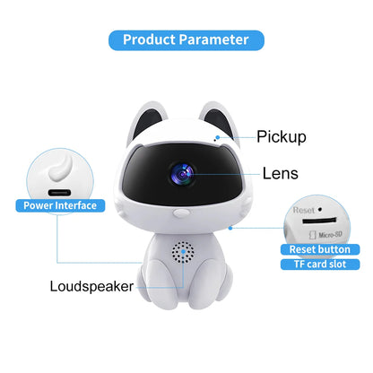 HD Smart Cat WiFi Camera