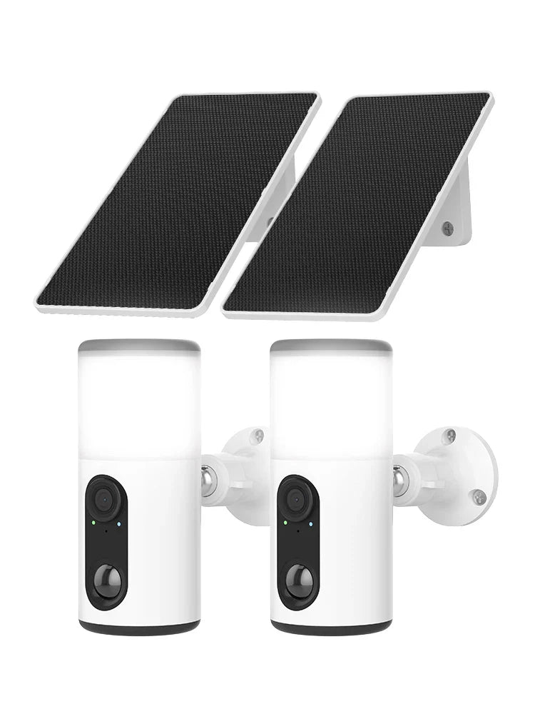 Solar Floodlight WiFi Camera HD Night Vision