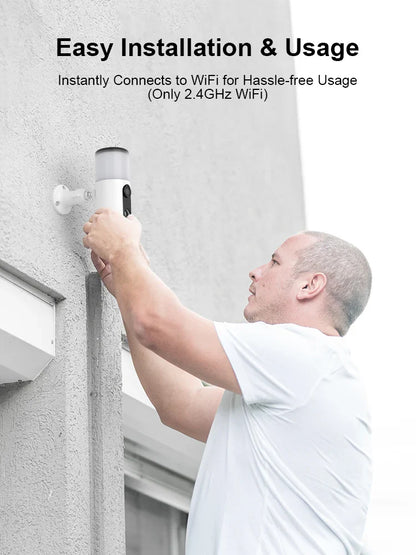 Solar Floodlight WiFi Camera HD Night Vision