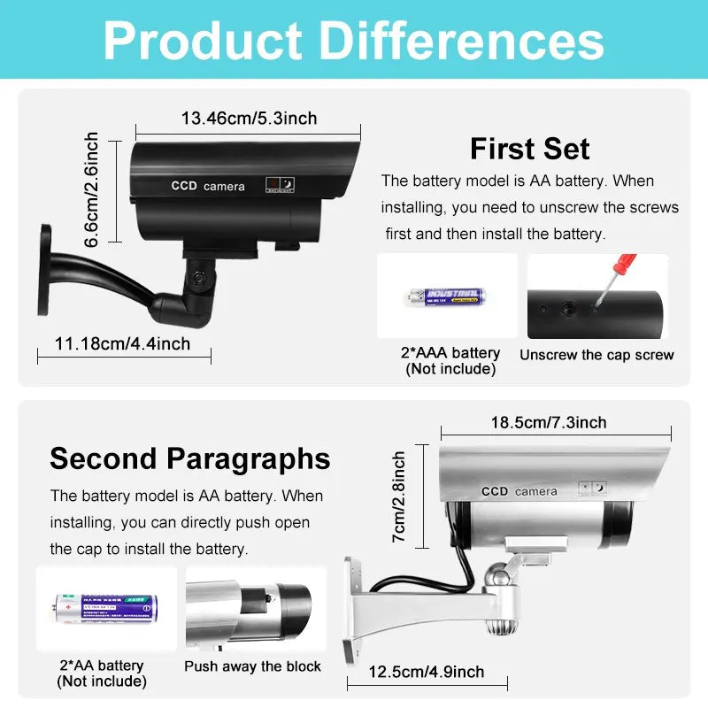 Dummy Waterproof Security Camera