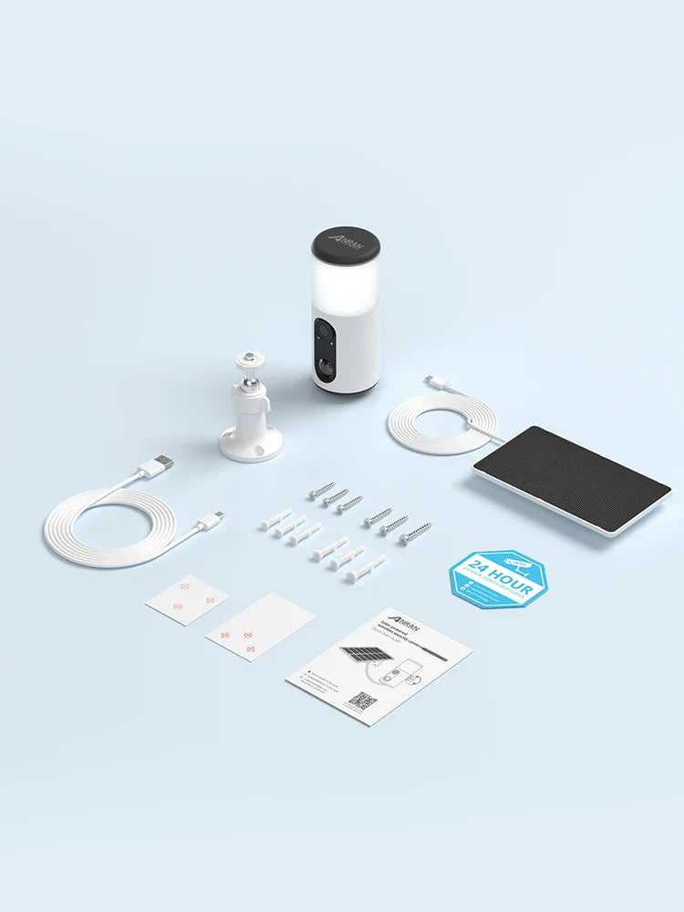 Solar Floodlight WiFi Camera HD Night Vision