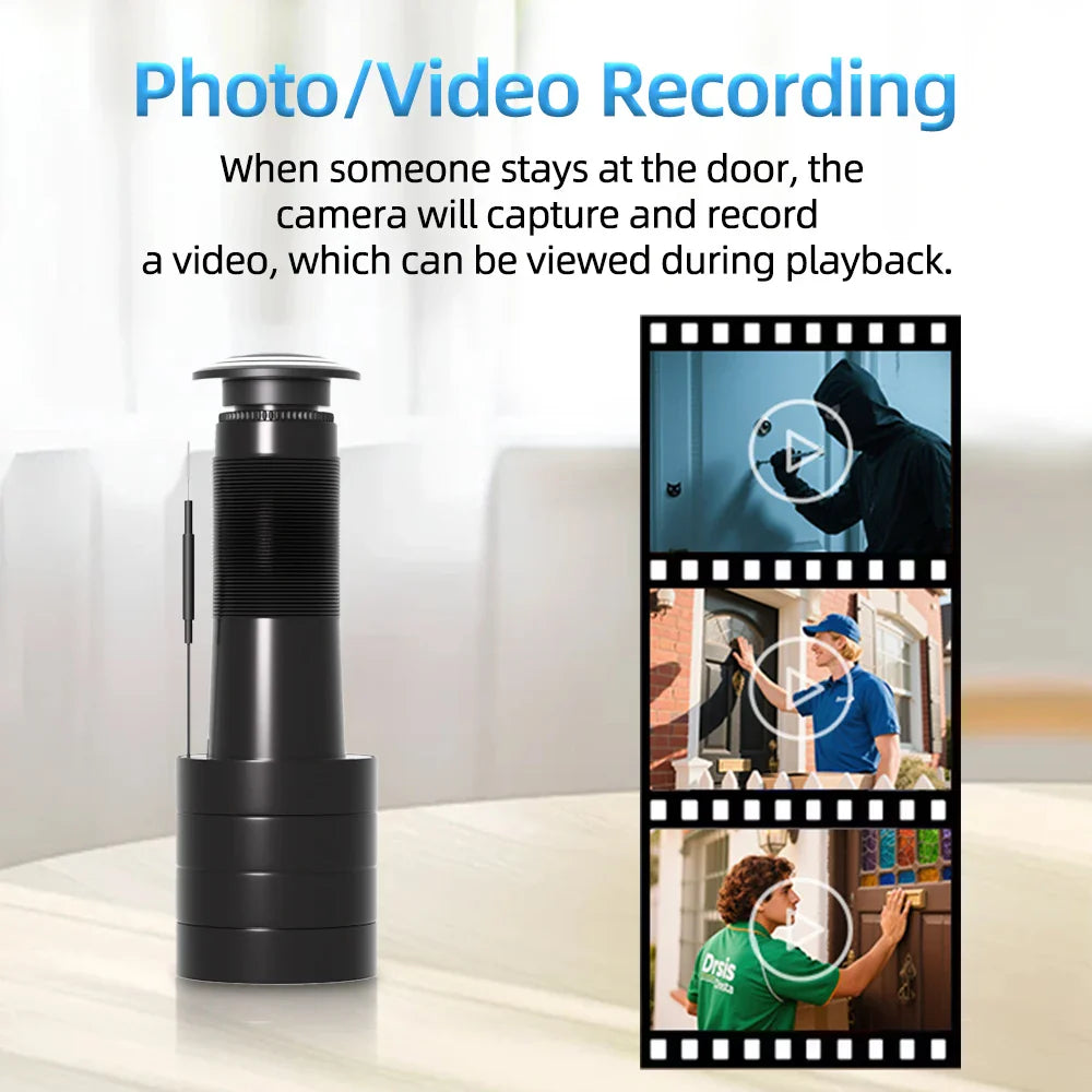 HD Peephole WiFi Camera – Smart Door Viewer