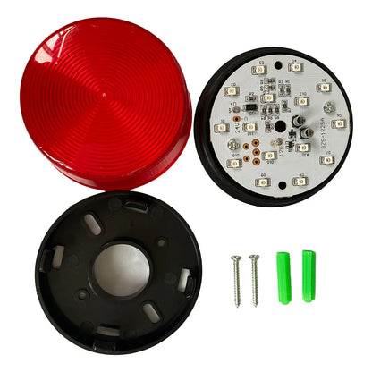 Red LED Warning Strobe Light