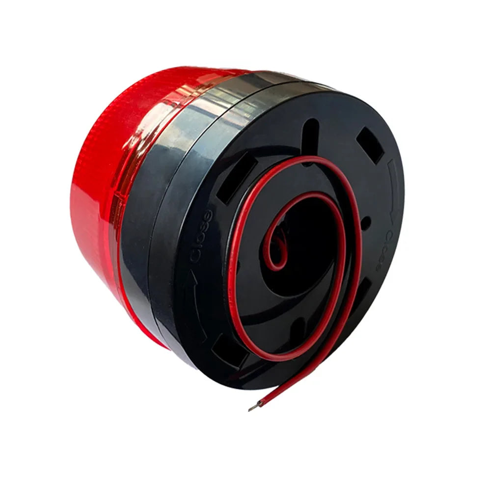 Red LED Warning Strobe Light