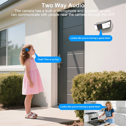 Two-Way Audio & Human Detection Security Camera