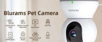 Blurams Baby Monitor Camera 2K HD
