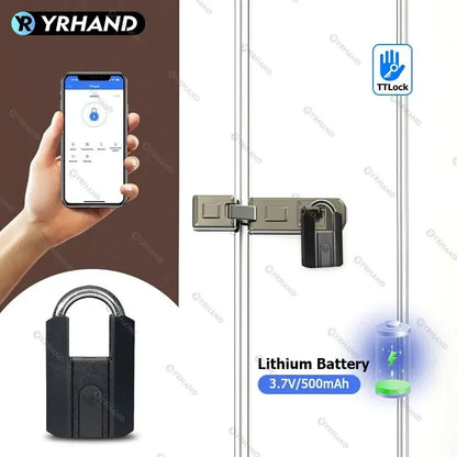 Smart Padlock Keyless Fingerprint