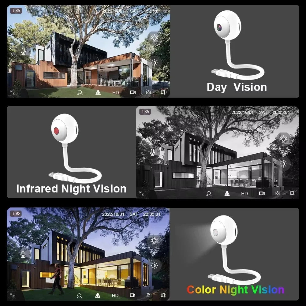 Indoor USB Light Bulb WiFi Camera