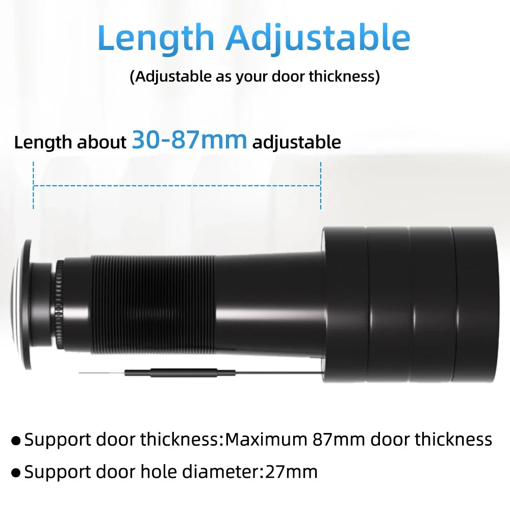 HD Peephole WiFi Camera – Smart Door Viewer