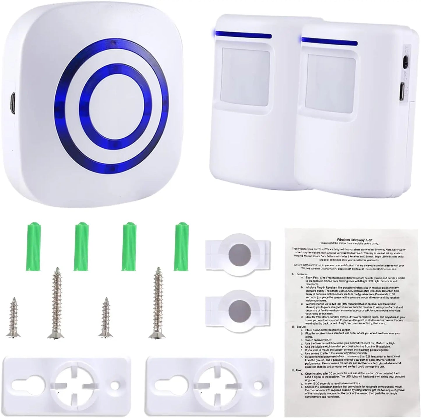 Fine Passage Wireless Motion Sensor Alarm