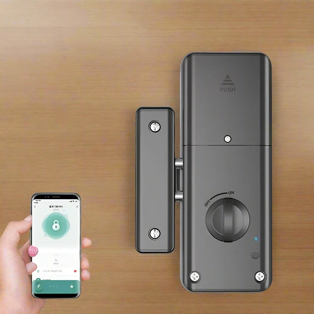 No-Drilling Smart Bluetooth Lock