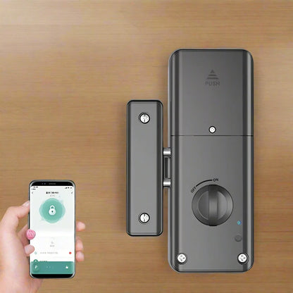 No-Drilling Smart Bluetooth Lock