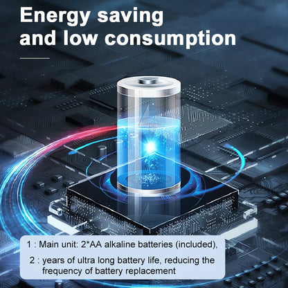 Door & Window Alarm with LED Light