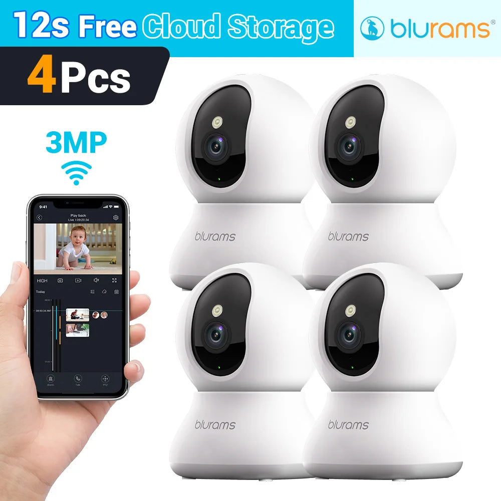 Blurams Baby Monitor Camera 2K HD