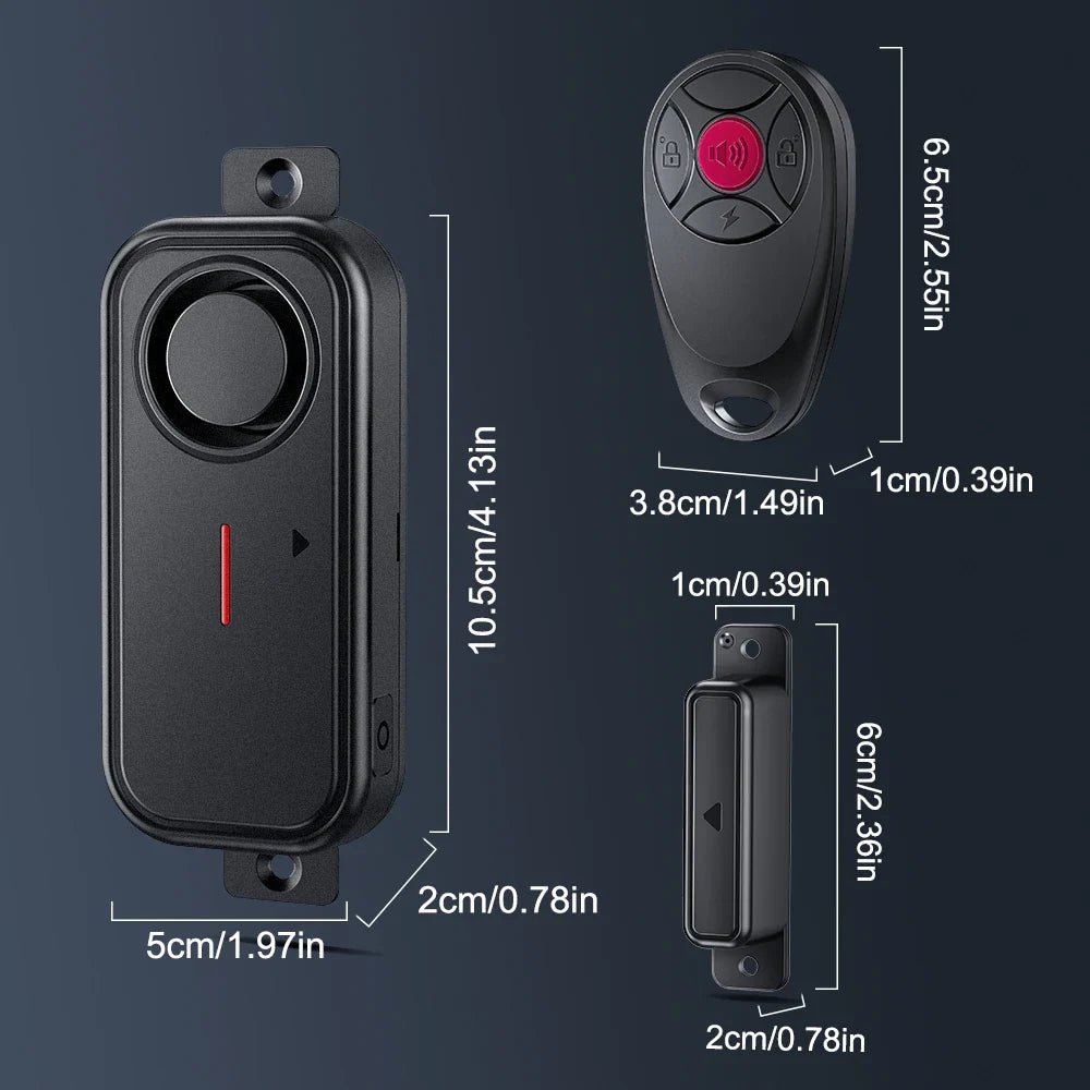 Door & Window Alarm with LED Light