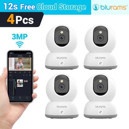 Blurams Baby Monitor Camera 2K HD