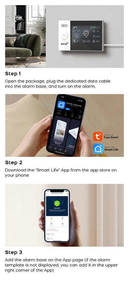 Smart Life Home Alarm Security System Kit