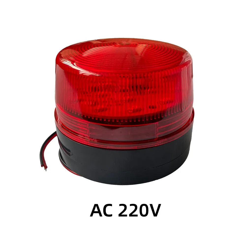 Red LED Warning Strobe Light